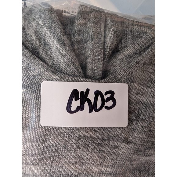 Lululemon Mix and Mingle Tank Heathered Vapor Melanite V Neck Linen Knit Size 6 - Picture 9 of 9